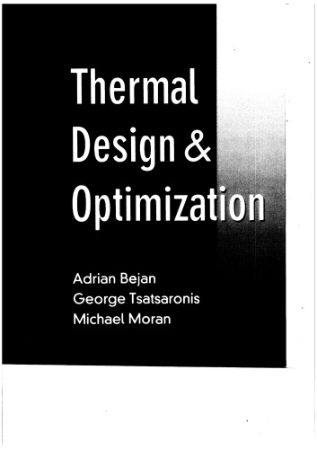 Thermal Design and Optimization