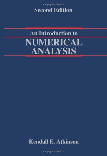 An Introduction to Numerical Analysis