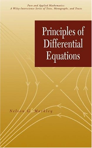 Principles of Differential Equations