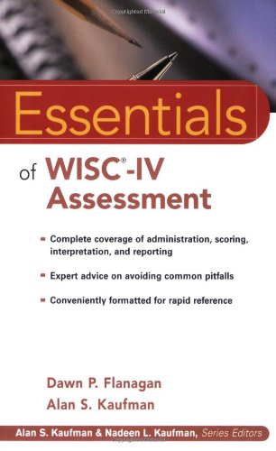 Essentials of WISC-IV Assessment