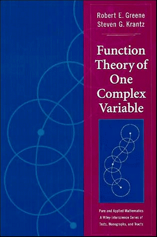 Function Theory of One Complex Variable