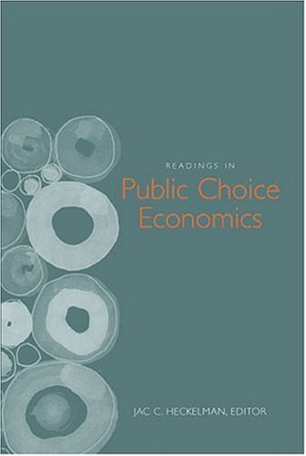 Readings in Public Choice Economics