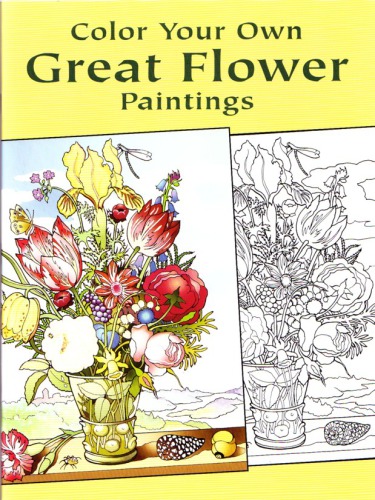 Color your own great flower paintings.