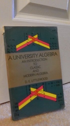 A University Algebra