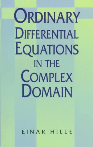 Ordinary Differential Equations in the Complex Domain