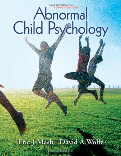 Abnormal Child Psychology (Available Titles CengageNOW)