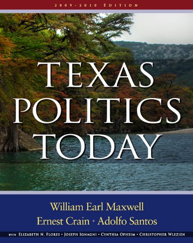 Texas Politics Today 2009-2011