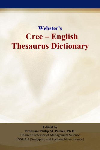 Websters Cree - English Thesaurus Dictionary