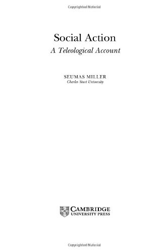 Social action : a teleological account