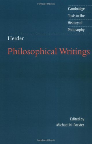 Philosophical writings