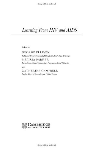 Learning from HIV and AIDS