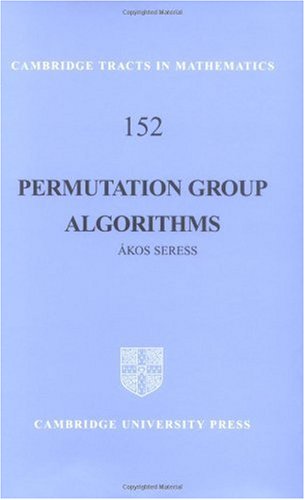 Permutation group algorithms