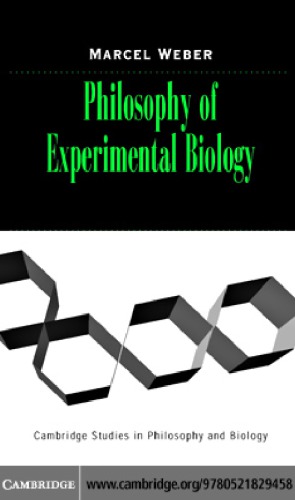 Philosophy of experimental biology