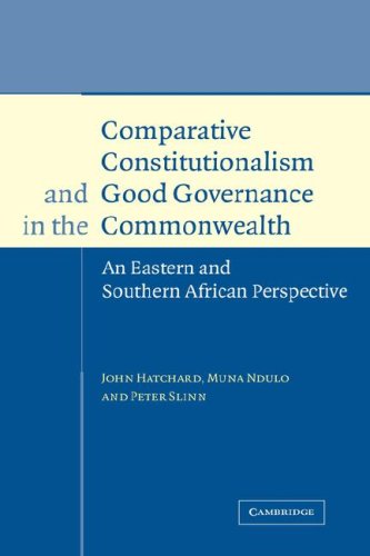 Comparative Constitutionalism and Good Governance in the Commonwealth