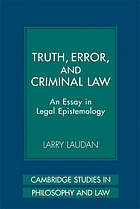 Truth, Error, and Criminal Law