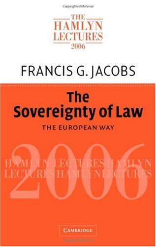 The Sovereignty of Law