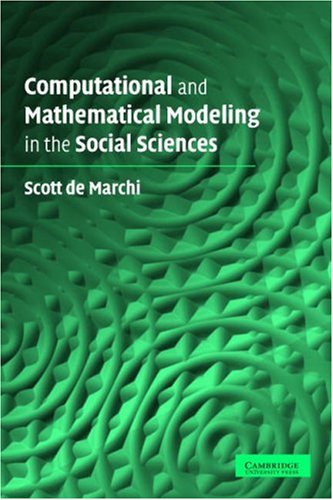 Computational and mathematical modeling in the social sciences