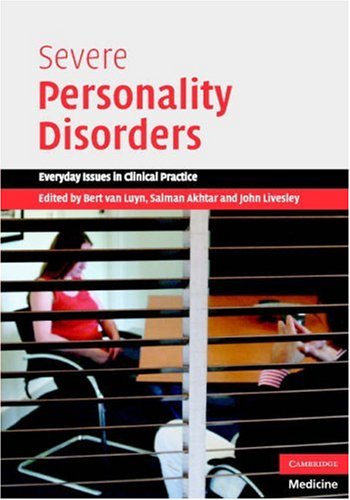 Severe personality disorders