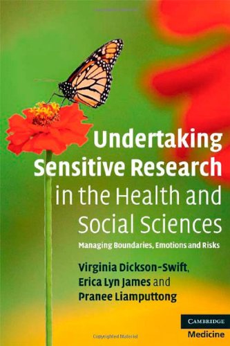 Undertaking Sensitive Research in the Health and Social Sciences