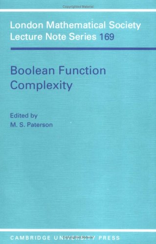 Boolean Function Complexity