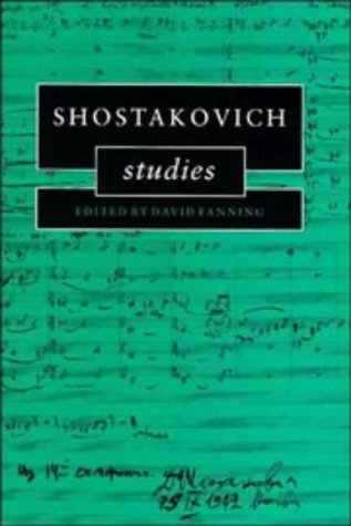 Shostakovich Studies