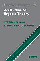 An Outline of Ergodic Theory