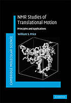 NMR Studies of Translational Motion