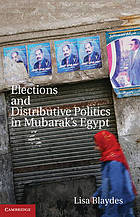 Elections and Distributive Politics in Mubarak's Egypt