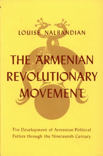 The Armenian Revolutionary Movement