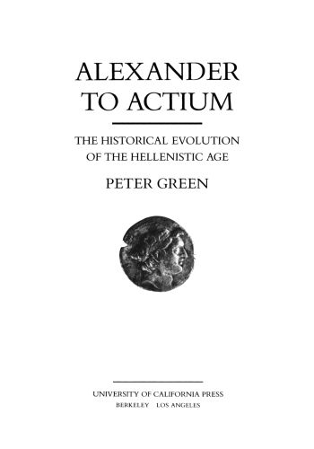 Alexander to Actium