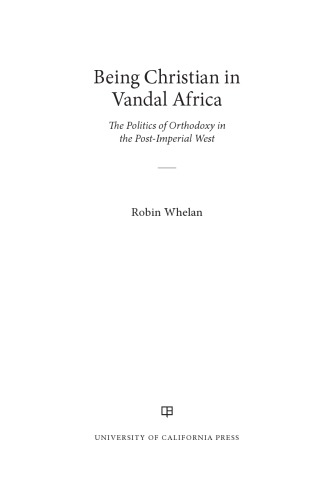 Being Christian in Vandal Africa