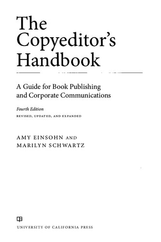 The Copyeditor's Handbook