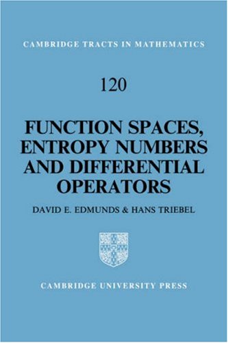 Function Spaces, Entropy Numbers, Differential Operators