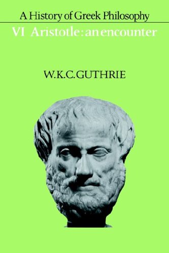 A History of Greek Philosophy 6