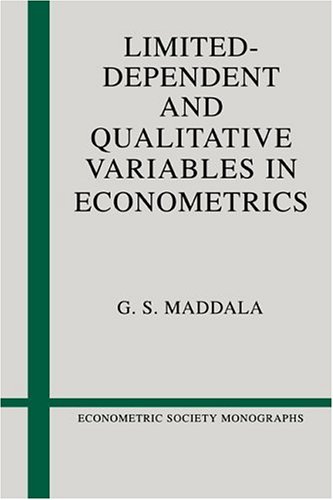 Limited-Dependent and Qualitative Variables in Econometrics