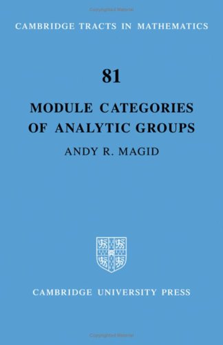 Module Categors Analytc Grou