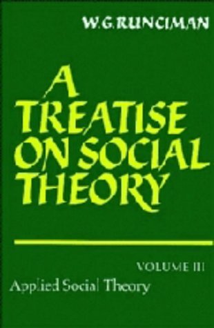 A Treatise on Social Theory