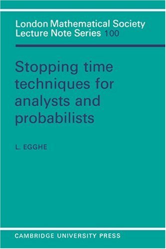 Stopping Time Techniques for Analysts and Probabilists