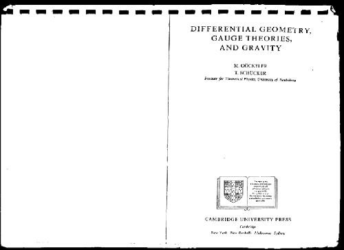 Differential Geometry, Gauge Theories, and Gravity