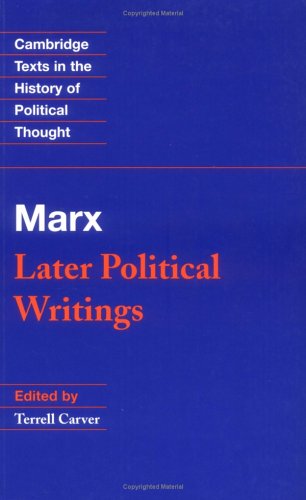 Later Political Writings