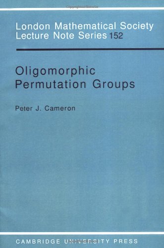 Oligomorphic Permutation Groups