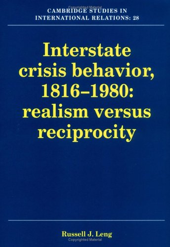 Interstate Crisis Behavior, 1816-1980