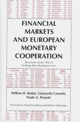 Financial Markets and European Monetary Cooperation