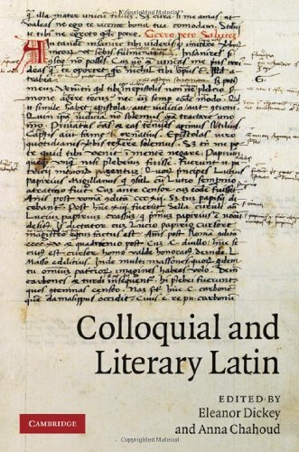 Colloquial and Literary Latin