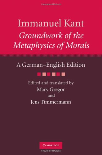 Groundwork of the Metaphysics of Morals