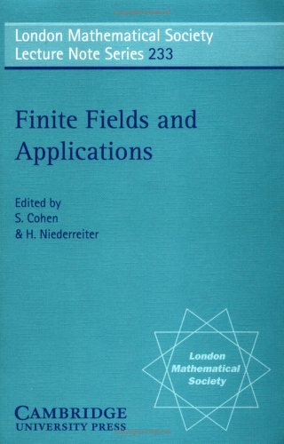 Finite Fields and Applications