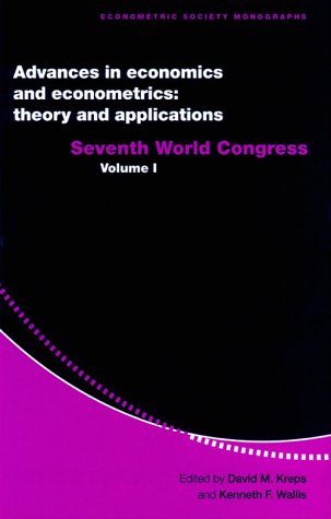 Advances In Economics And Econometrics