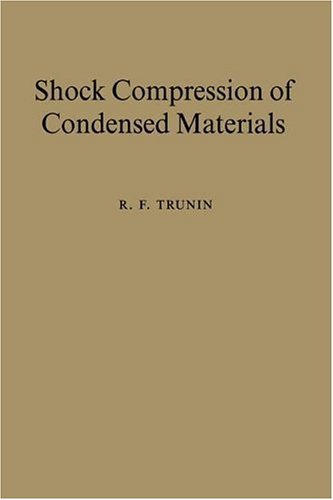 Shock Compression of Condensed Materials