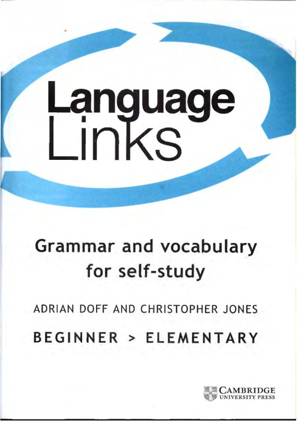 Language Links Pre-Intermediate with Answers