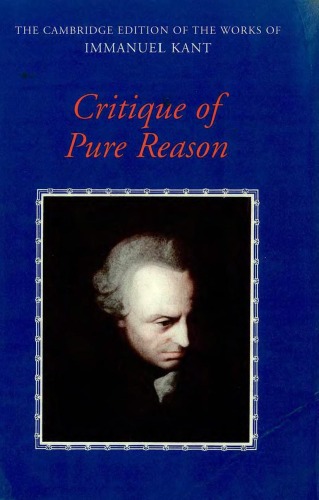 Critique of Pure Reason